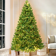 6FT Pre-lit LED Christmas Tree - 874 Tips - Homecoze