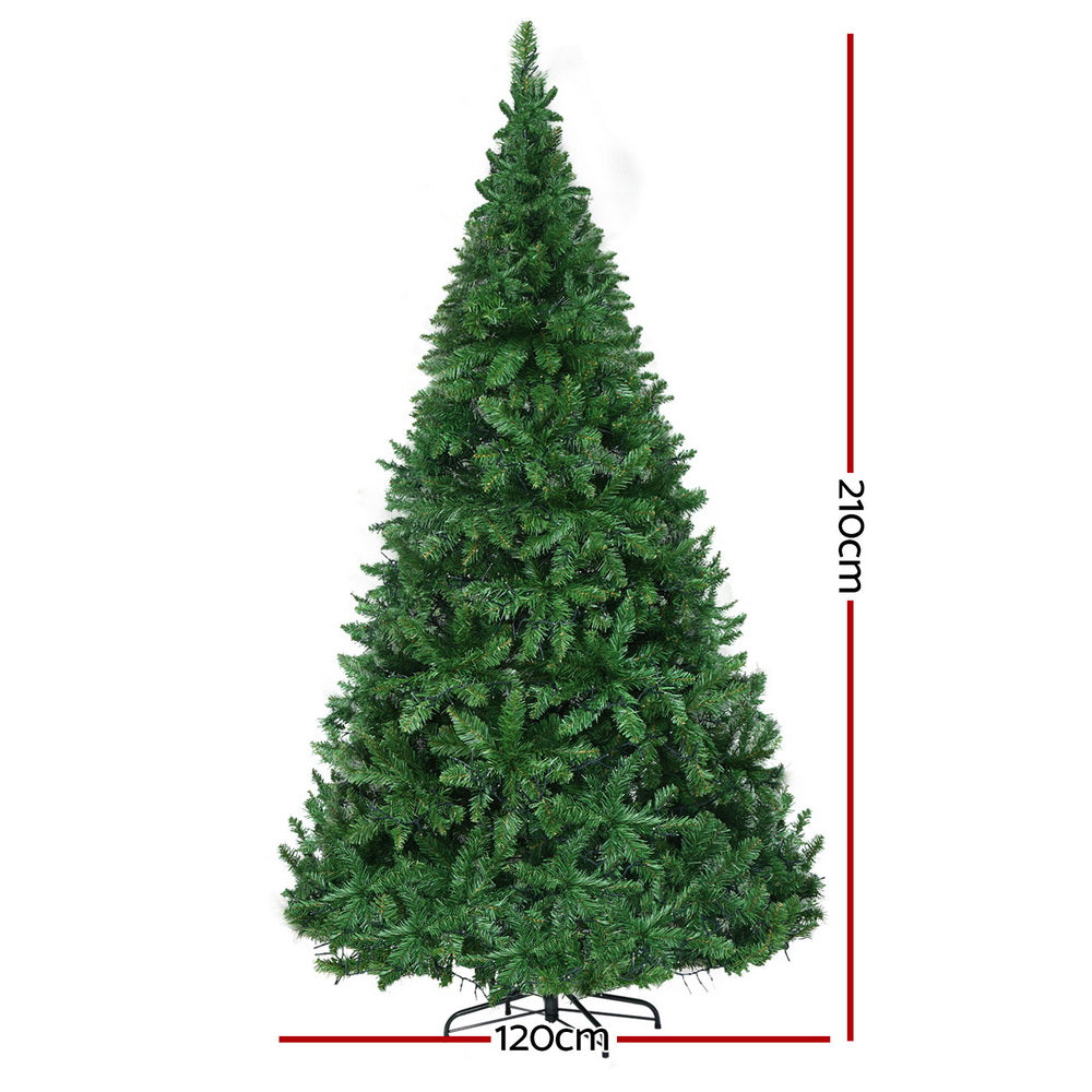 7FT Pre-lit LED Christmas Tree - 1000 Tips - Homecoze
