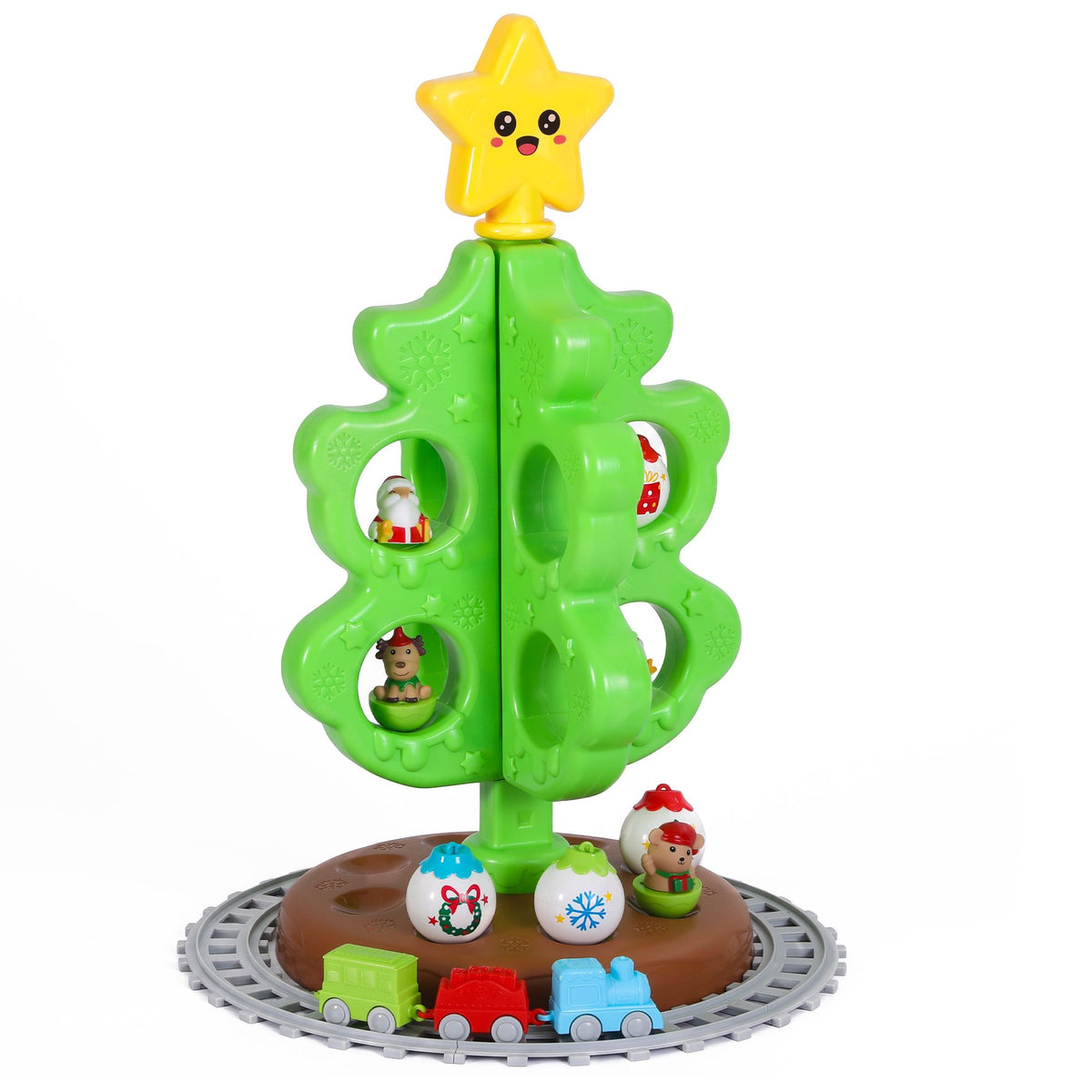 70cm Toddler Christmas Tree Toy Set with Train