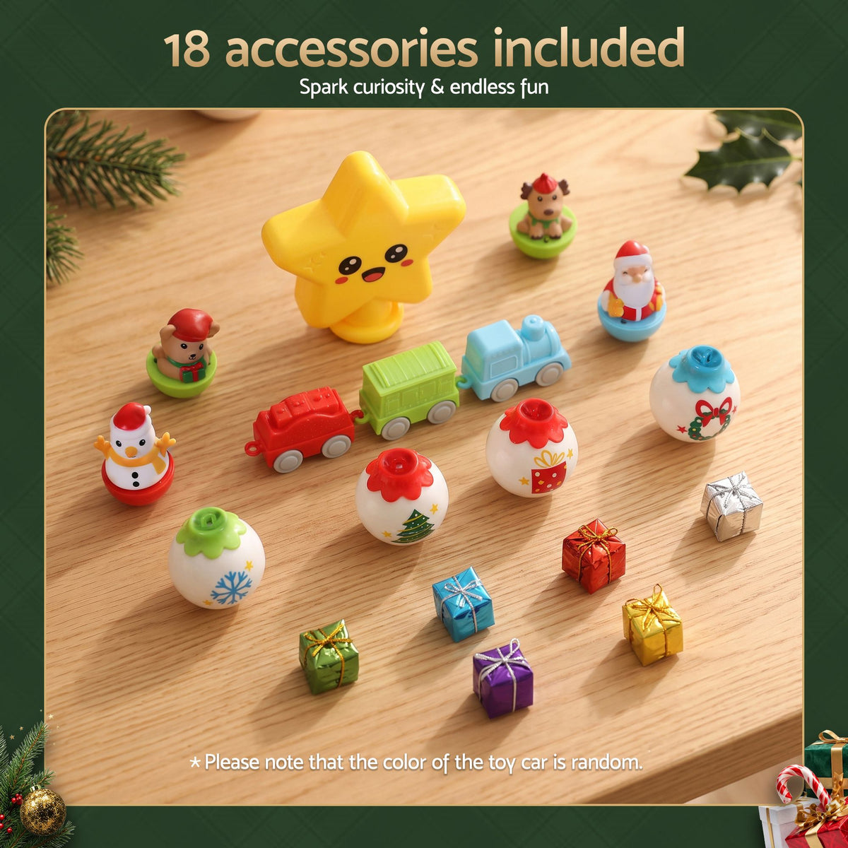 70cm Toddler Christmas Tree Toy Set with Train