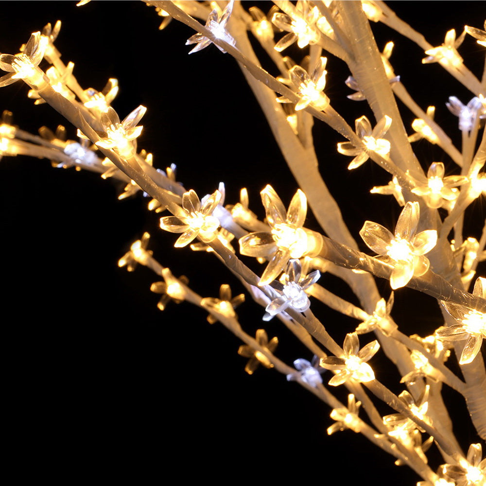 7FT (2.1m) LED Blossom Flower Christmas Tree - Homecoze