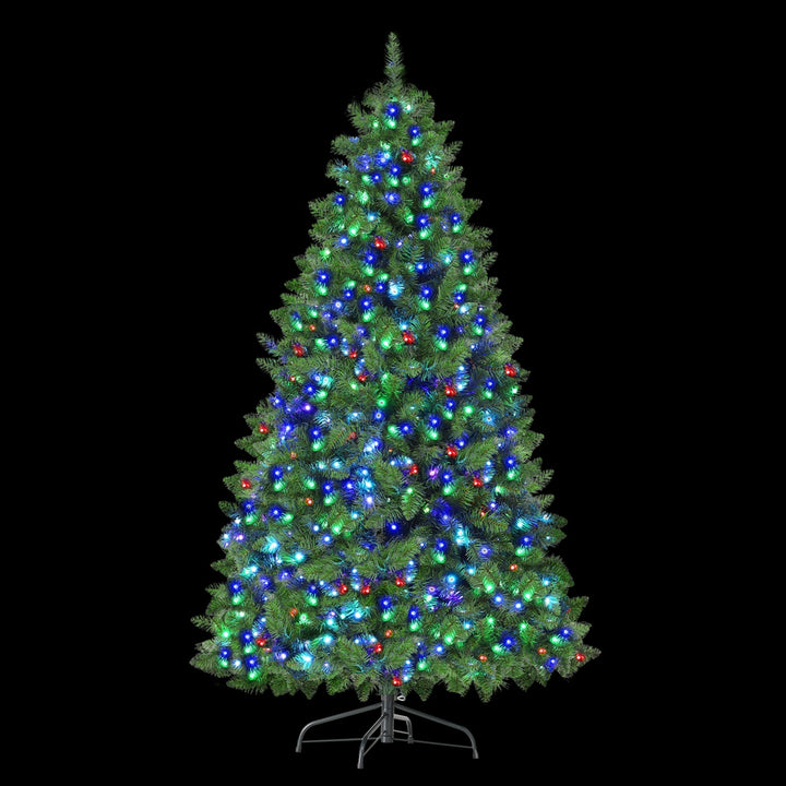 6FT Extra Full Pre-lit RGB Remote LED Christmas Tree - 890 Tips