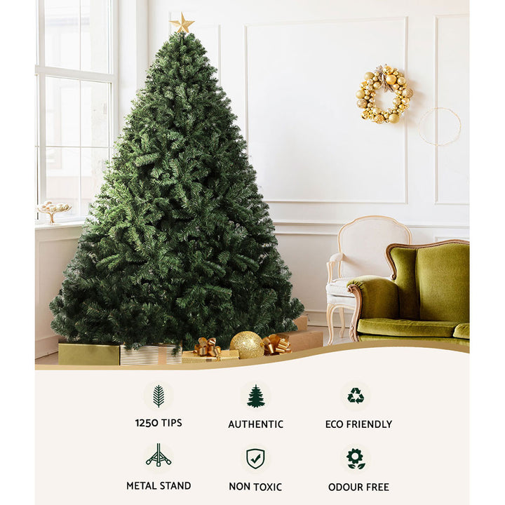 7FT Extra Full Christmas Tree - 1250 Tips Homecoze