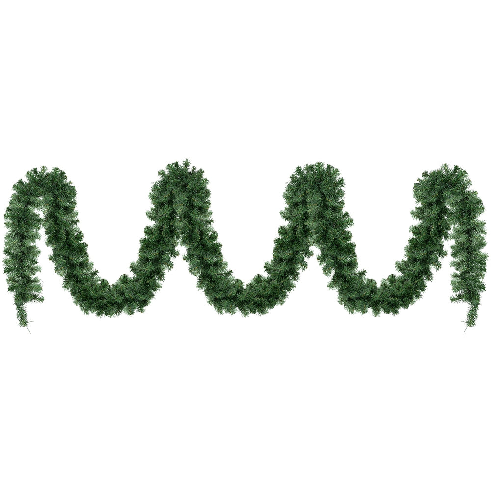10m Christmas Garland Prelit 160 LED - Warm White - Homecoze