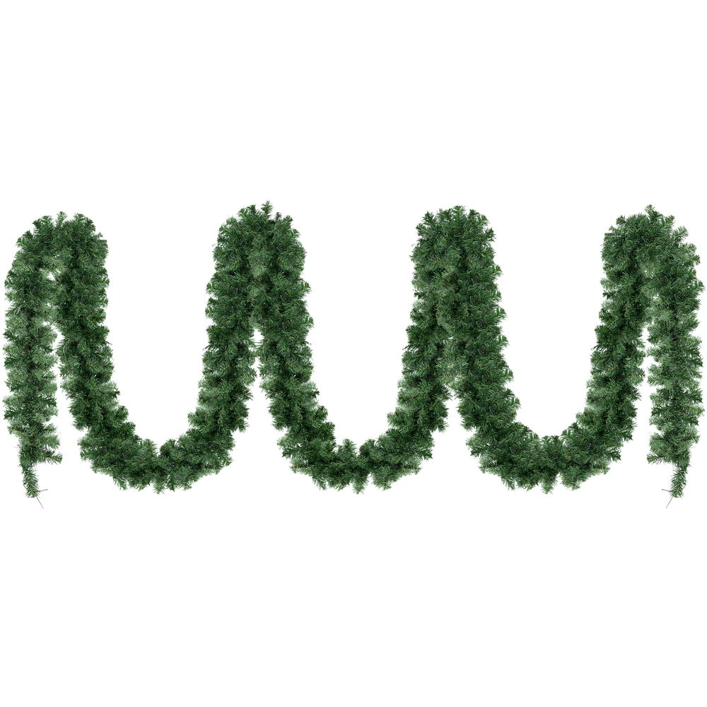 20m Christmas Garland Prelit 300 LED - Warm White - Homecoze