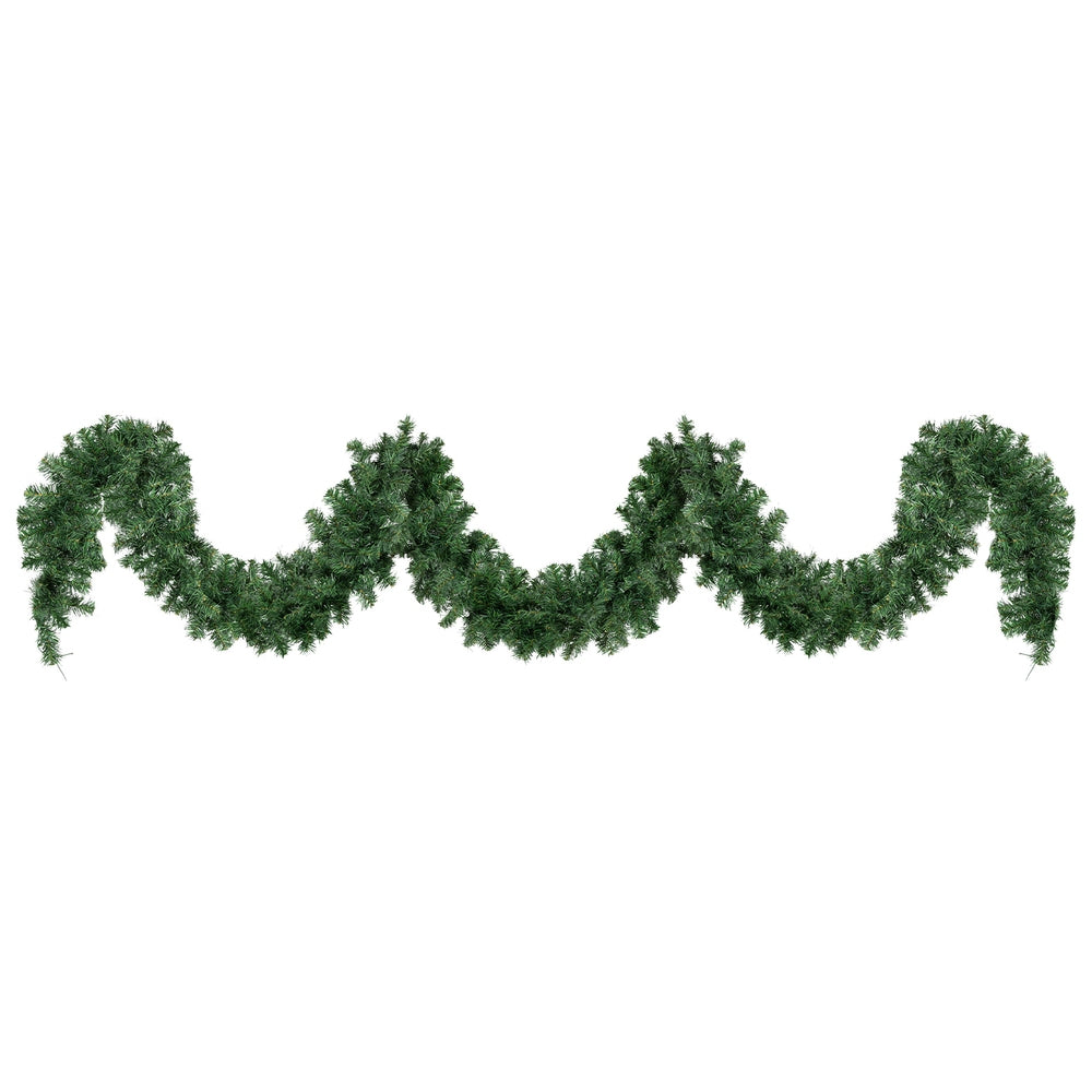 5m Christmas Garland Prelit 100 LED - Warm White - Homecoze