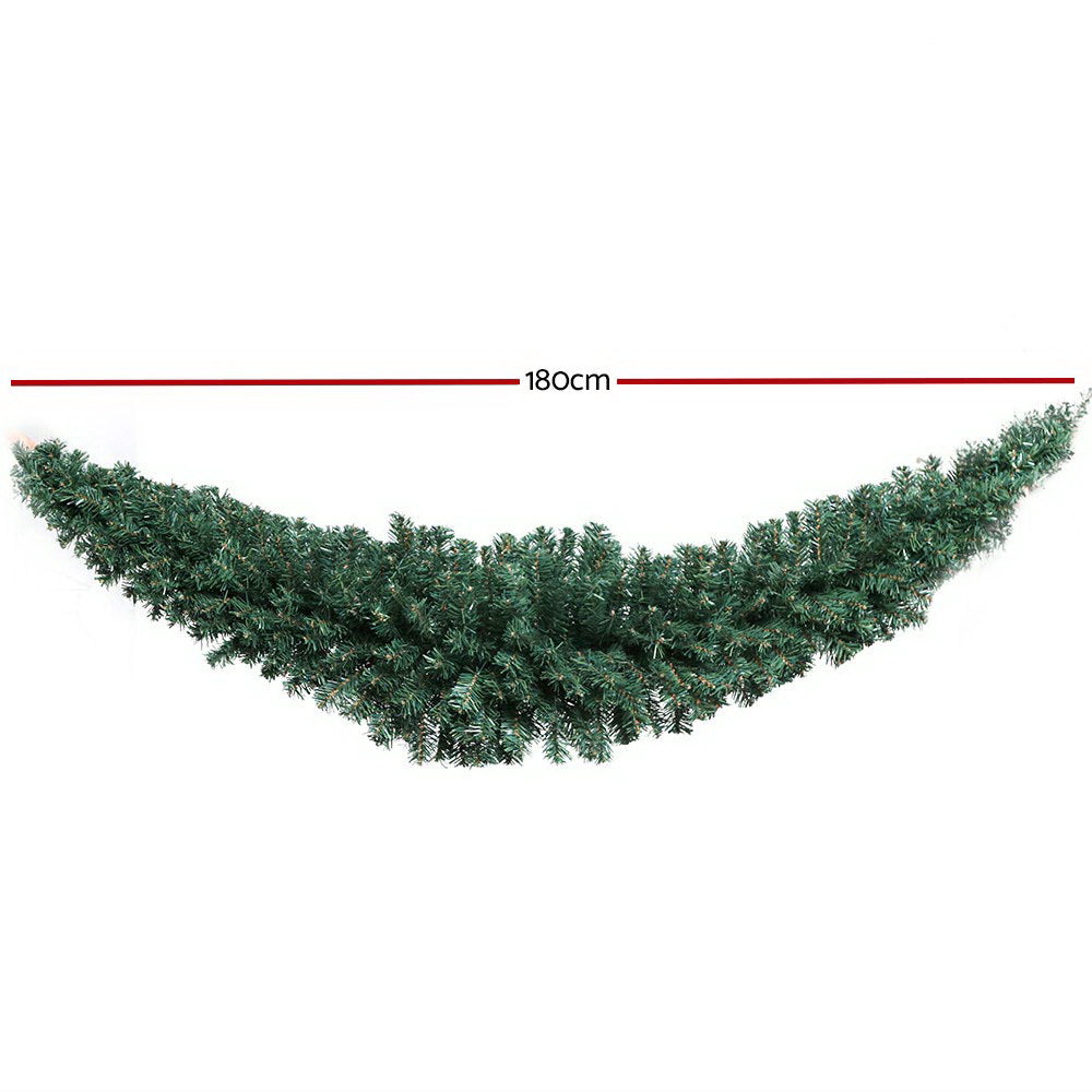6FT (1.8m) Christmas Garland - Green - Homecoze