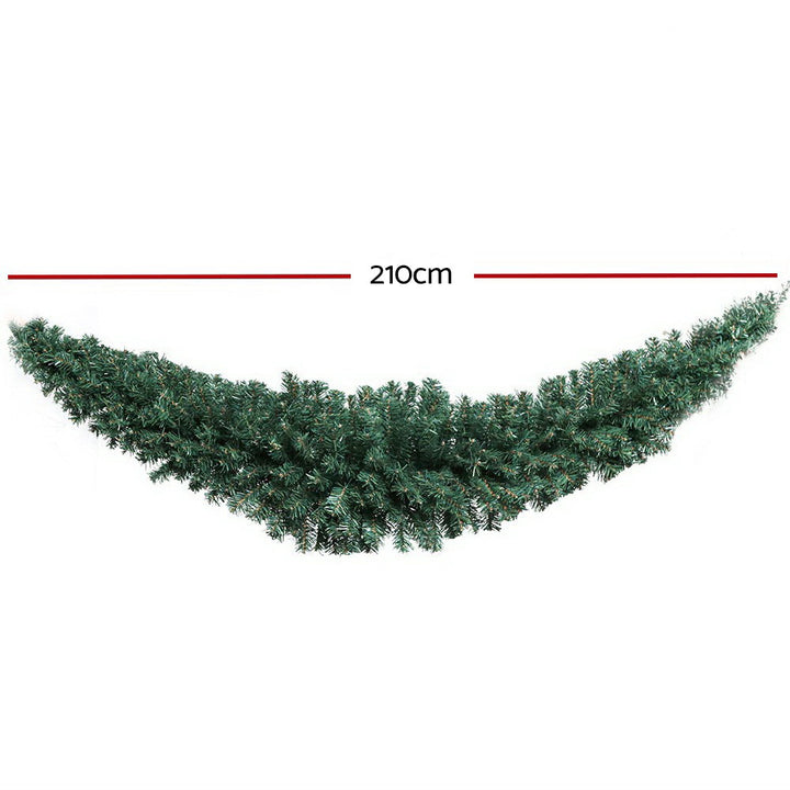 7FT (2.1m) Christmas Garland - Green