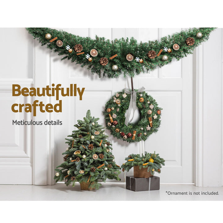 7FT (2.1m) Christmas Garland - Green