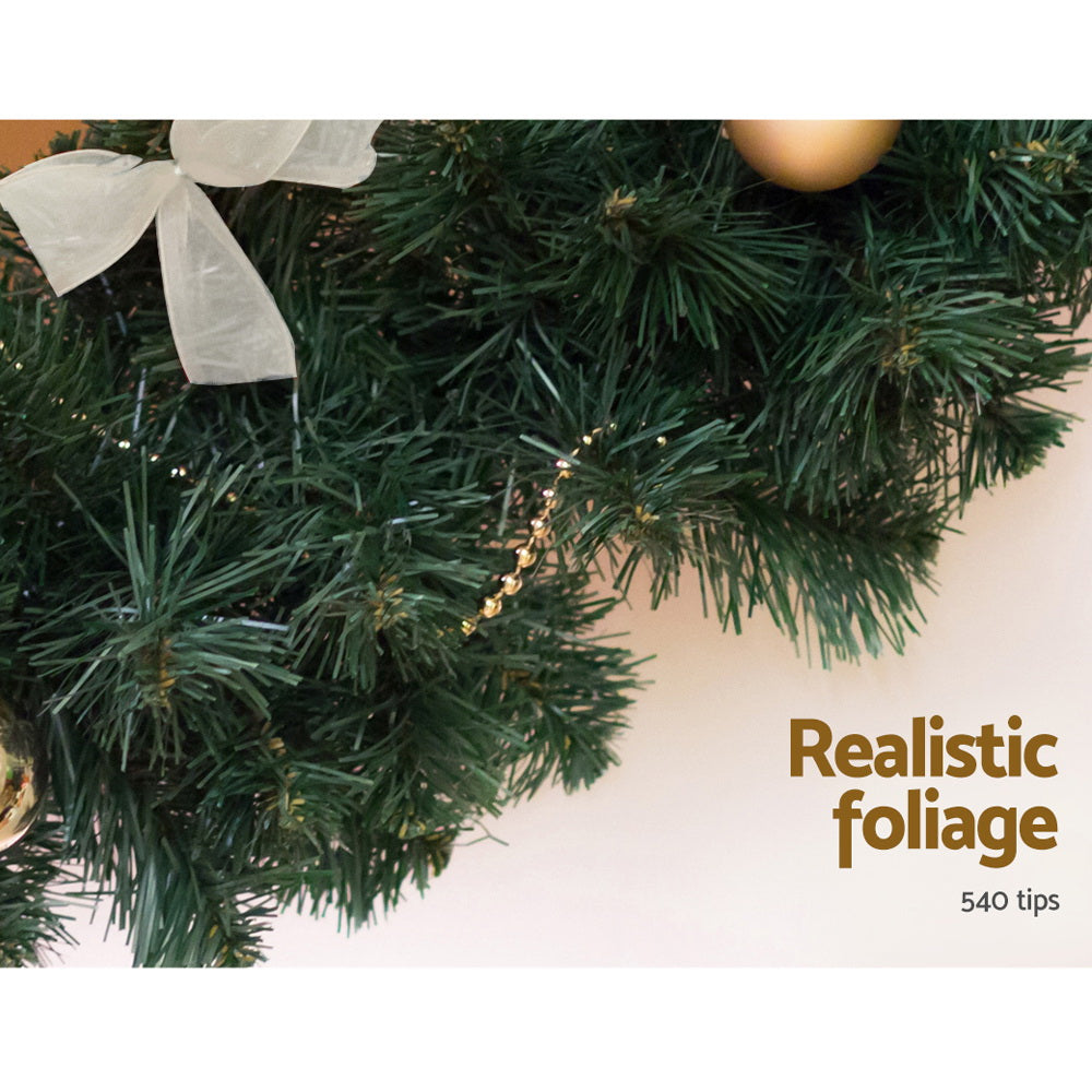 8FT (2.4m) Christmas Garland - Green - Homecoze