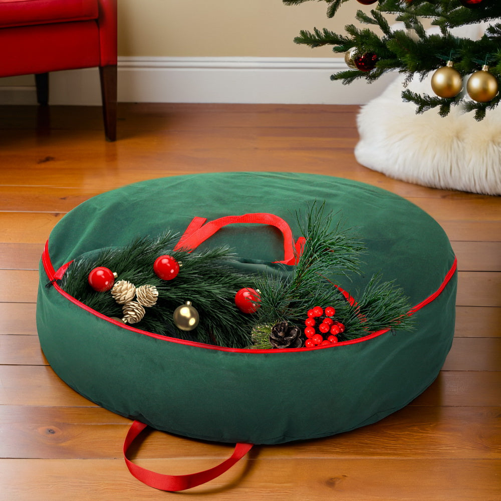 Christmas Wreath Garland Storage Bag (90 x 20cm) - Homecoze