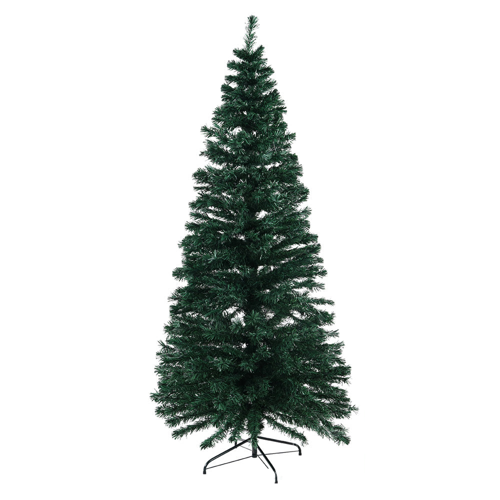 6FT Multicolour Fibre Optic Christmas Tree - 300 Tips