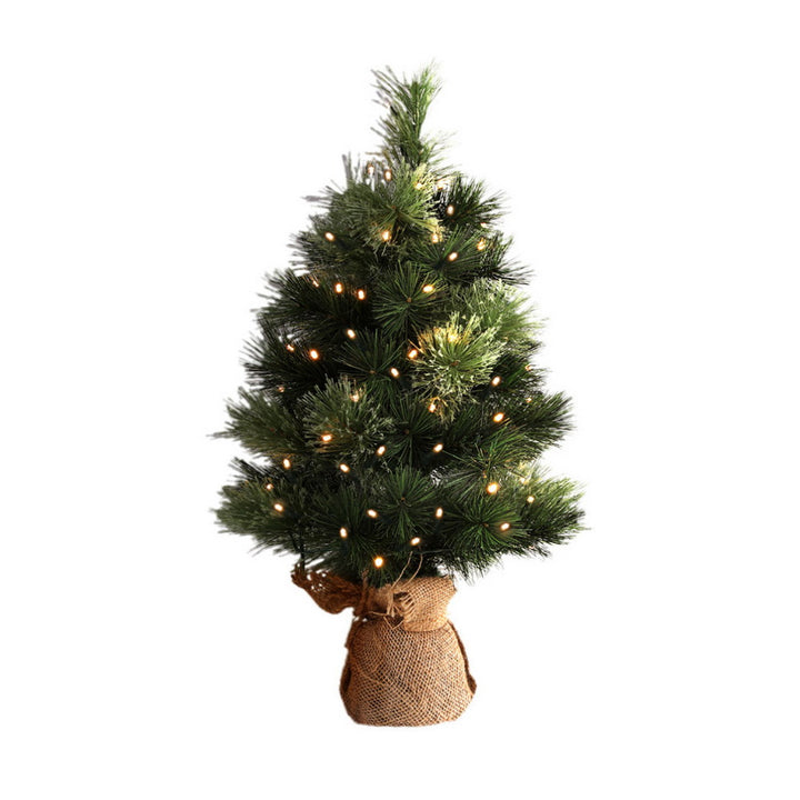 2FT (60cm) Mini Christmas Tree with Battery LEDs - Homecoze