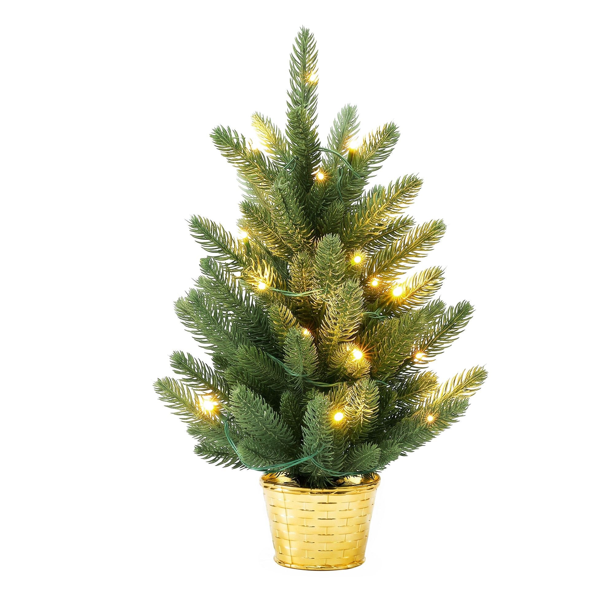 1.5FT Battery LED Mini Pre-lit Christmas Tree - 36 Tips