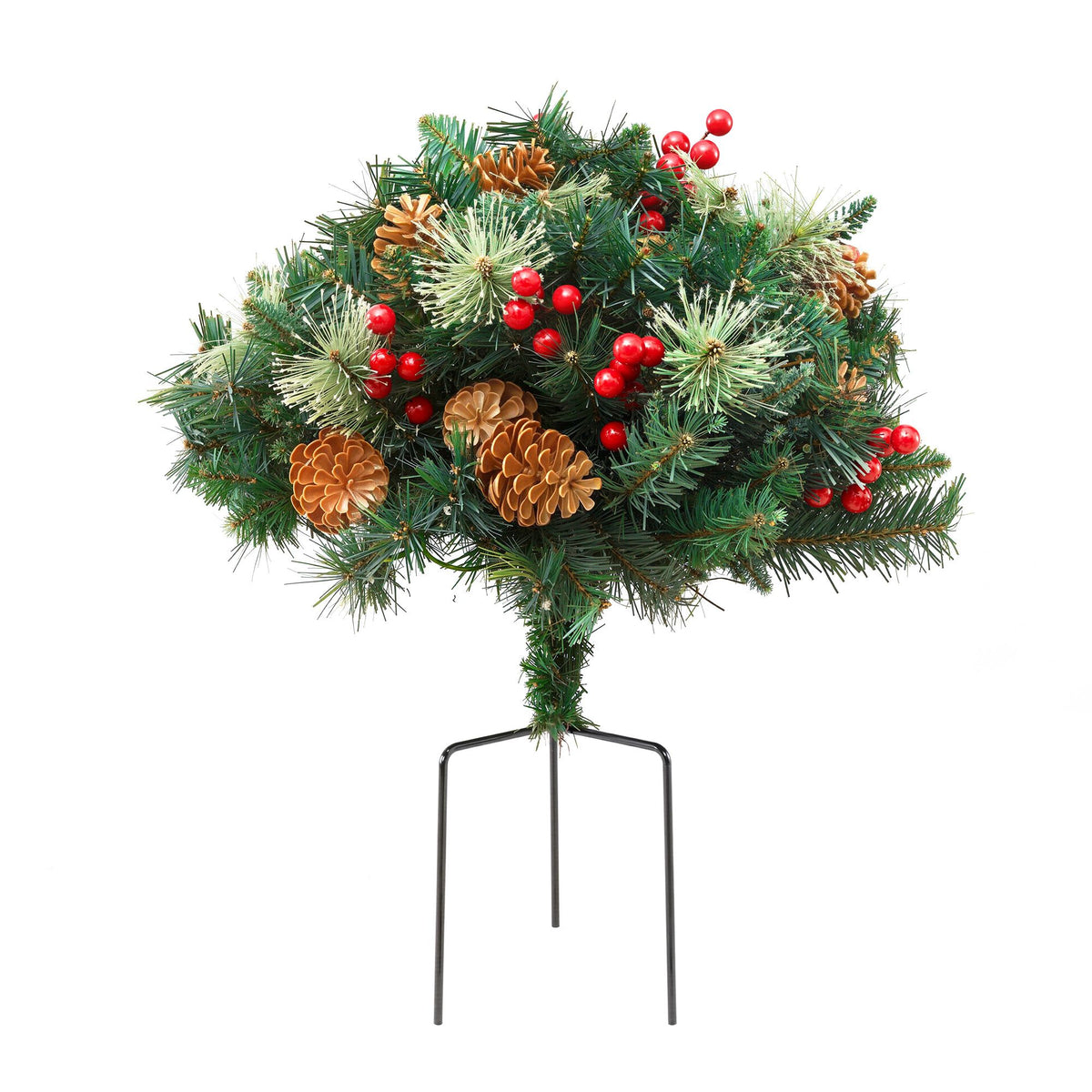 2PC Mini Christmas Tree Lights 50 LED - Warm White