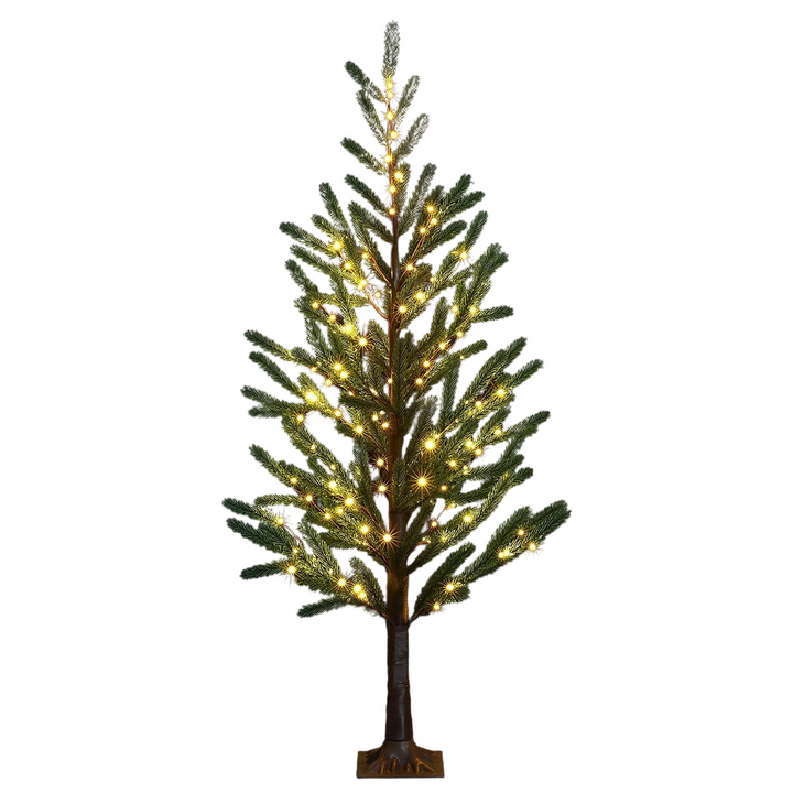 6FT Pre-lit LED Plant Christmas Tree - Homecoze