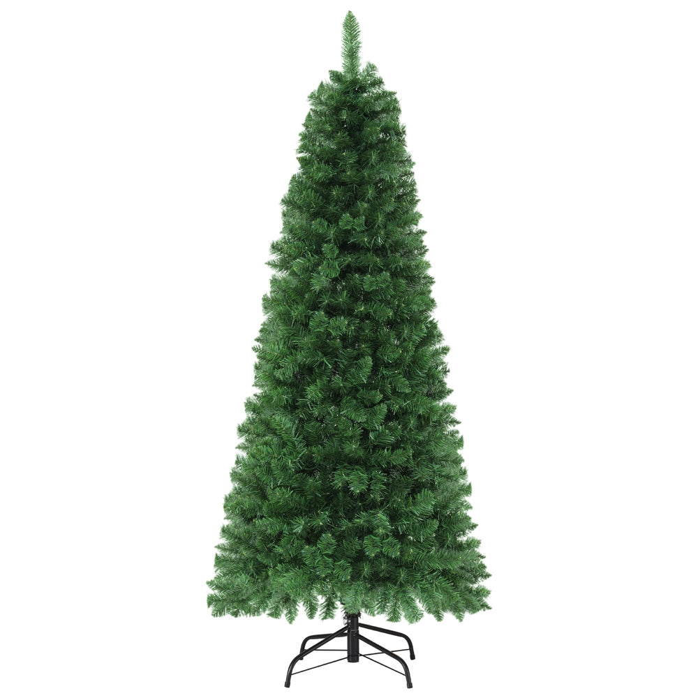 Jingle Jollys 1.8M Pre-lit Christmas Tree 8 Mode Multi Colour 200 LED Light Xmas - Homecoze