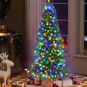 6FT Pre-lit LED Slim Christmas Tree - 544 Tips