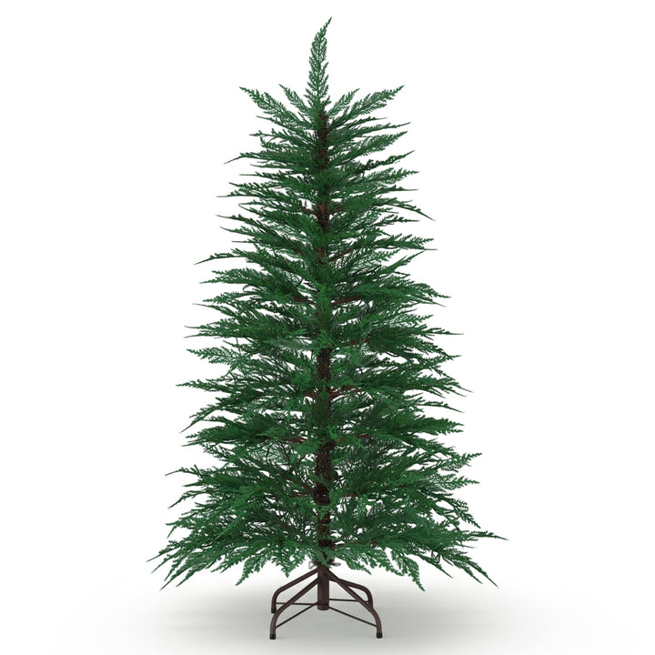 5FT Pre-lit LED Sparse Christmas Tree - 263 Tips - Homecoze