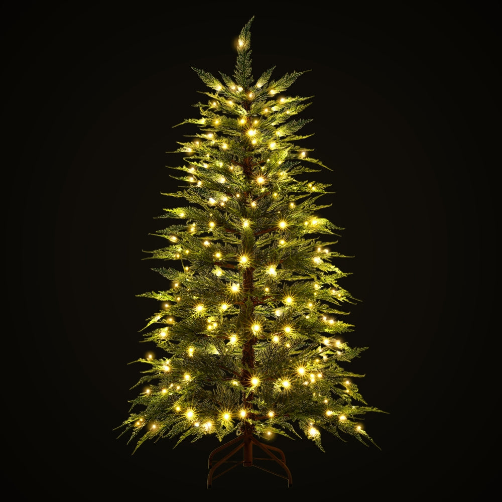 5FT Pre-lit LED Sparse Christmas Tree - 263 Tips - Homecoze