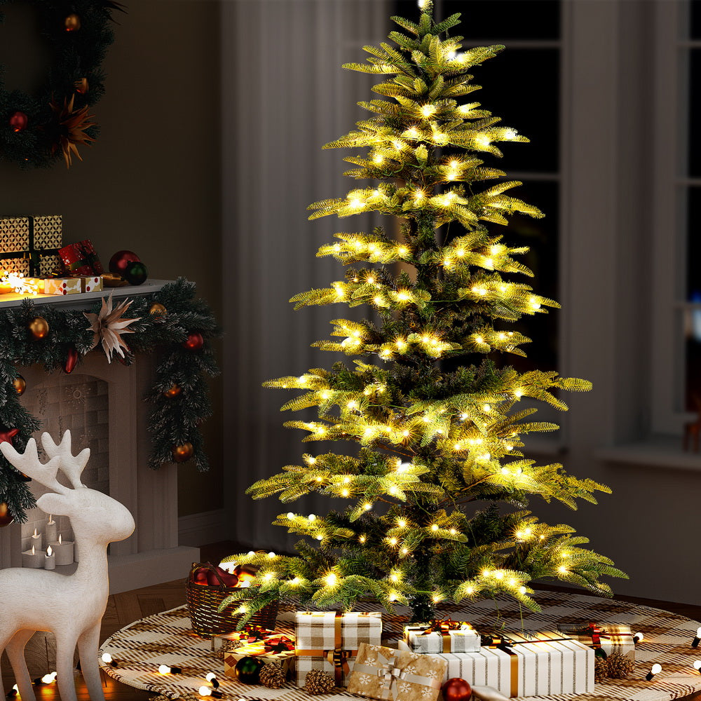 Jingle Jollys Christmas Tree 2.1M LED Sparse Xmas Tree 860 Tips Party Decoration - Homecoze