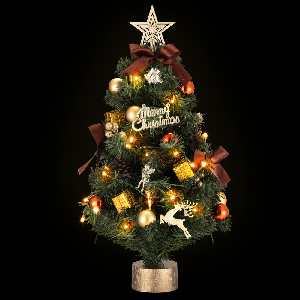 2FT (60cm) Tabletop Christmas Tree Battery LEDs