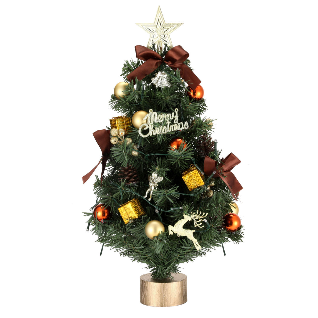 2FT (60cm) Tabletop Christmas Tree Battery LEDs