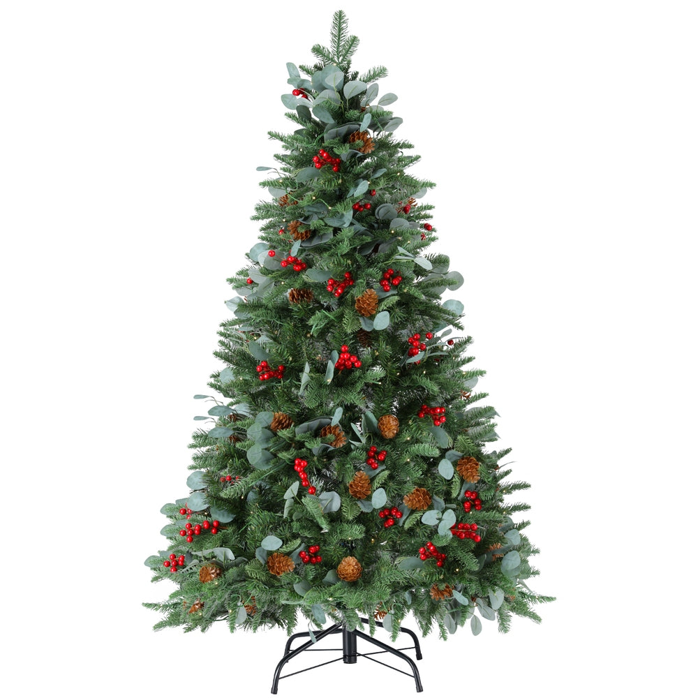 Jingle Jollys Christmas Tree 1.5m 160 LED Xmas Tree Party Decorations 355 Tips - Homecoze