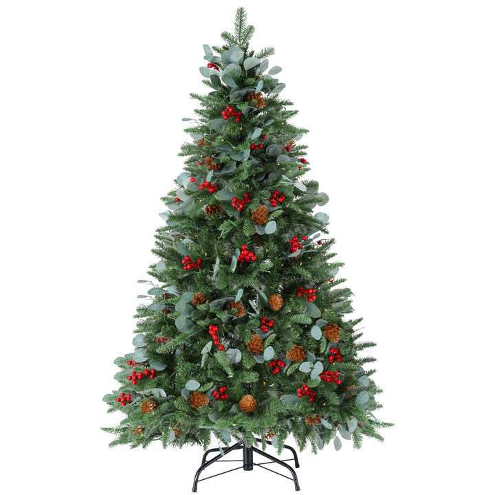 Jingle Jollys Christmas Tree 1.5m 160 LED Xmas Tree Party Decorations 355 Tips - Homecoze