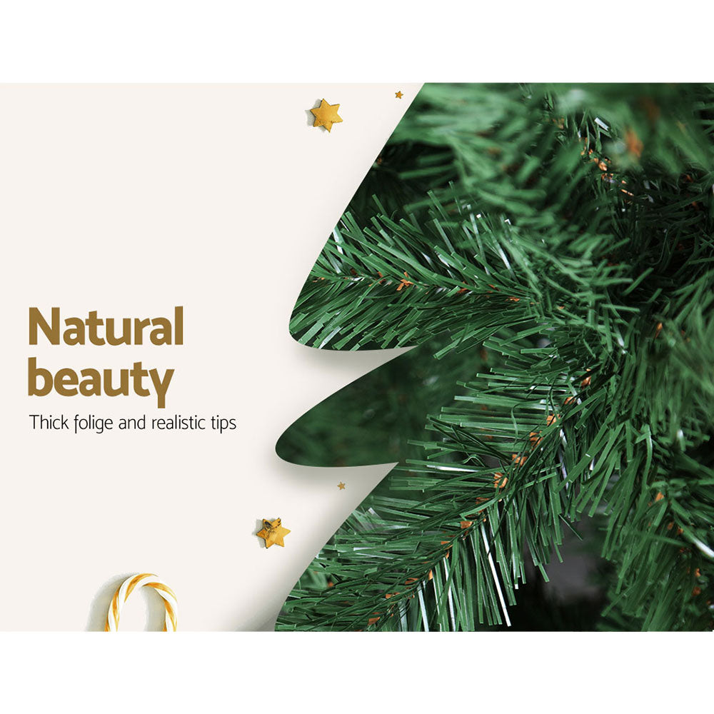 6FT Value Christmas Tree - 650 Tips - Homecoze