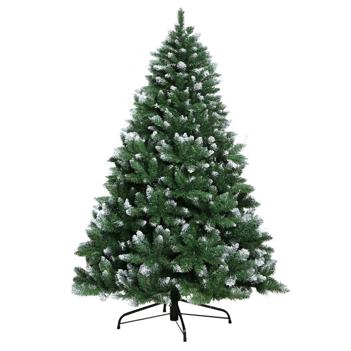 6FT Light Snow Christmas Tree - 650 Tips Homecoze