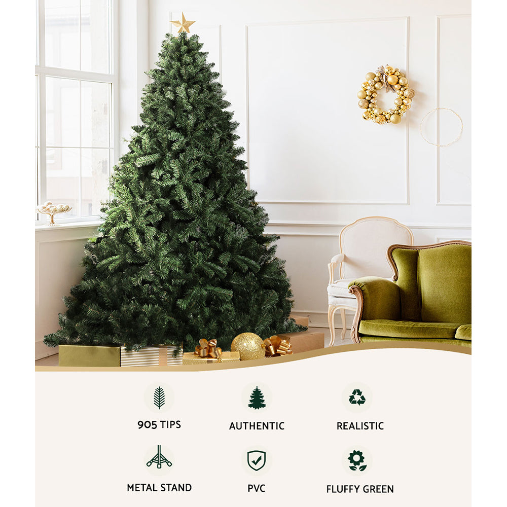 7FT Value Christmas Tree - 905 Tips - Homecoze