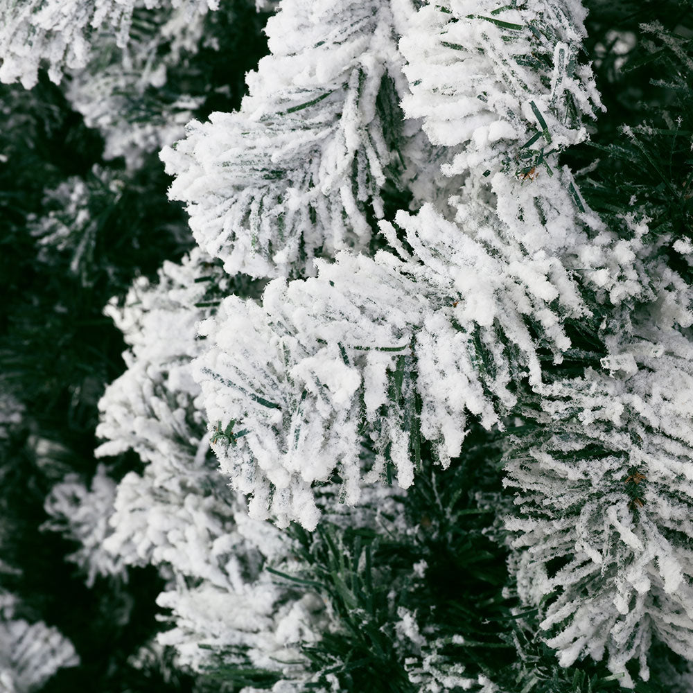 7FT Heavy Snow Christmas Tree - 780 Tips - Homecoze