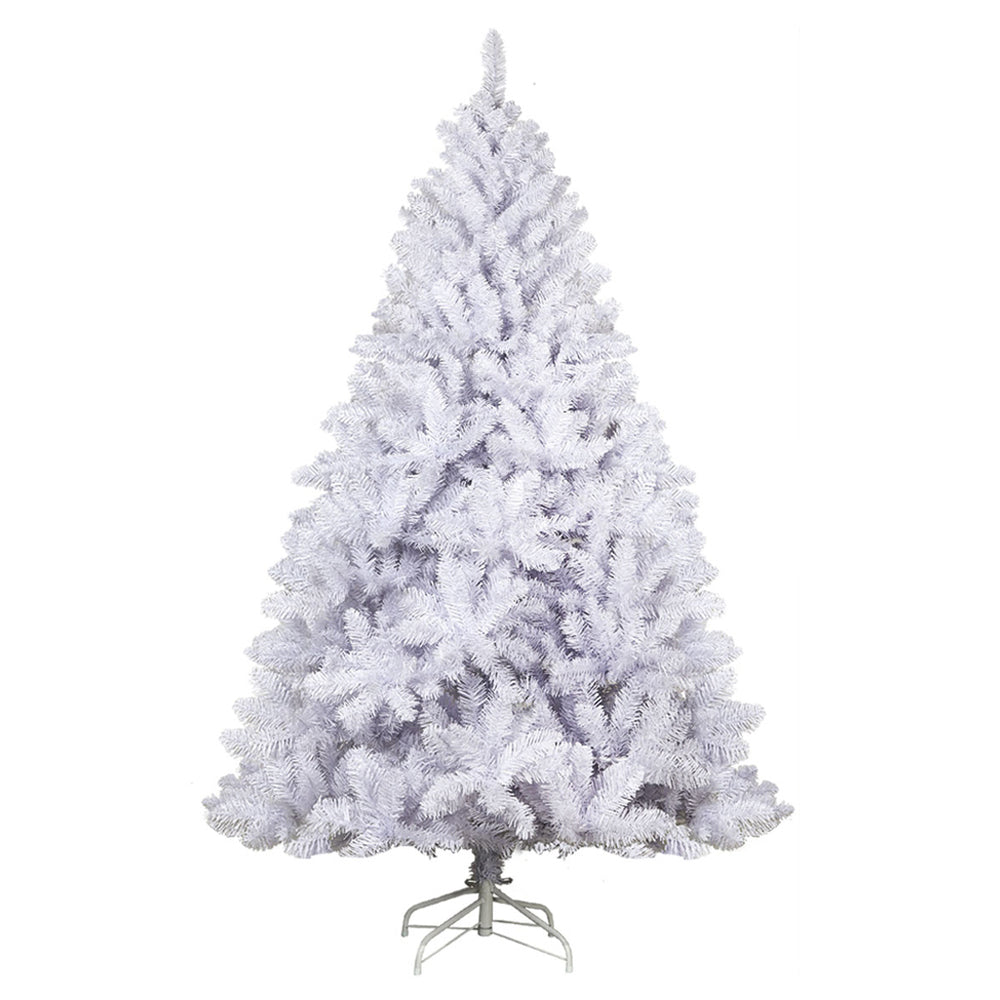7FT White Christmas Tree - 1000 Tips - Homecoze