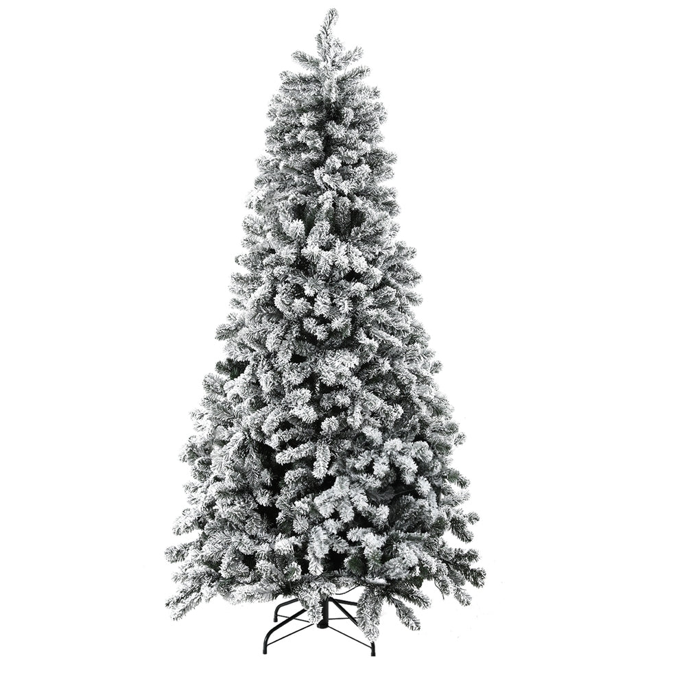 7FT Heavy Snow LED Christmas Tree - 1176 Tips - Homecoze