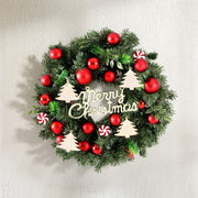 40cm Decorated Christmas Wreath - Homecoze