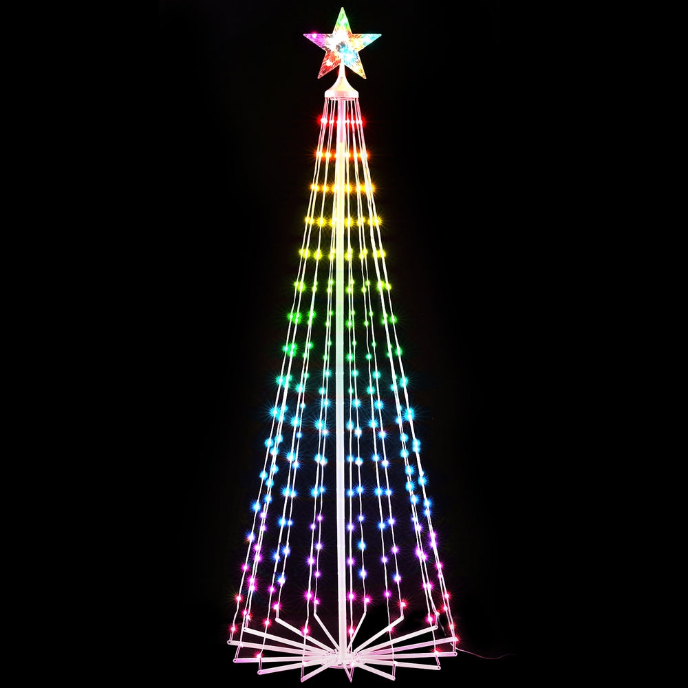 6FT (1.8m) RGB LED Christmas Tree with Remote