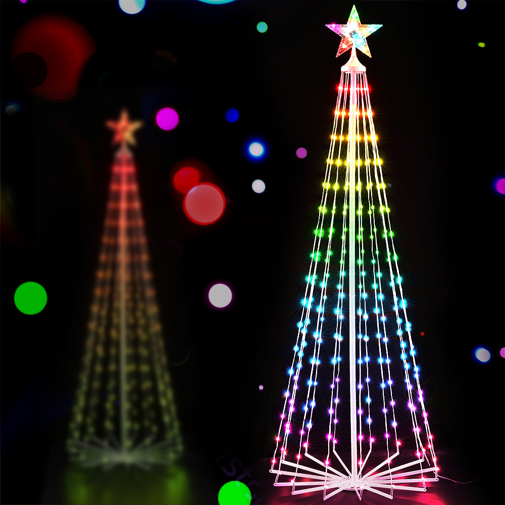 6FT (1.8m) RGB LED Christmas Tree with Remote