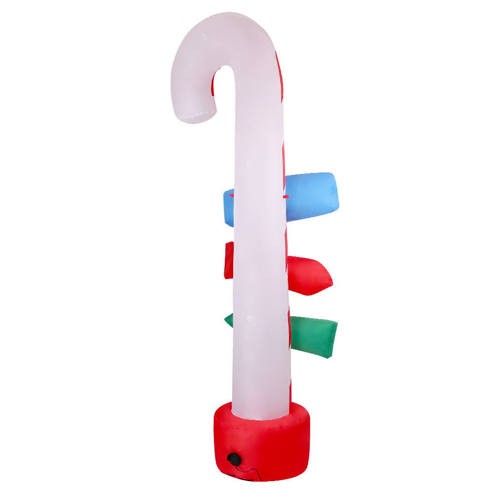 2.4m Candy Cane Guide Pole LED Christmas Inflatable