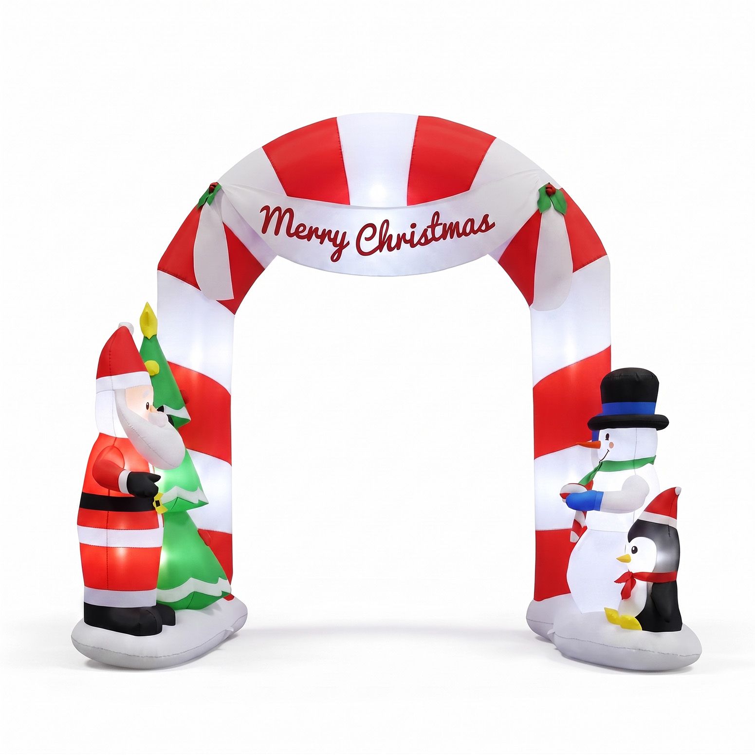 2.4m Merry Christmas Archway LED Christmas Inflatable