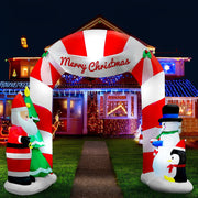 2.4m Merry Christmas Archway LED Christmas Inflatable