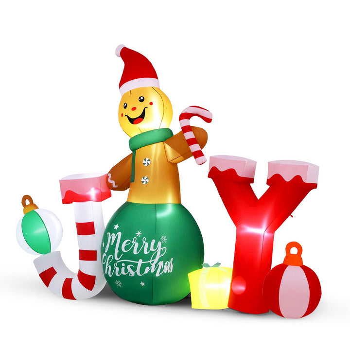 3m Joy LED Christmas Inflatable - Homecoze