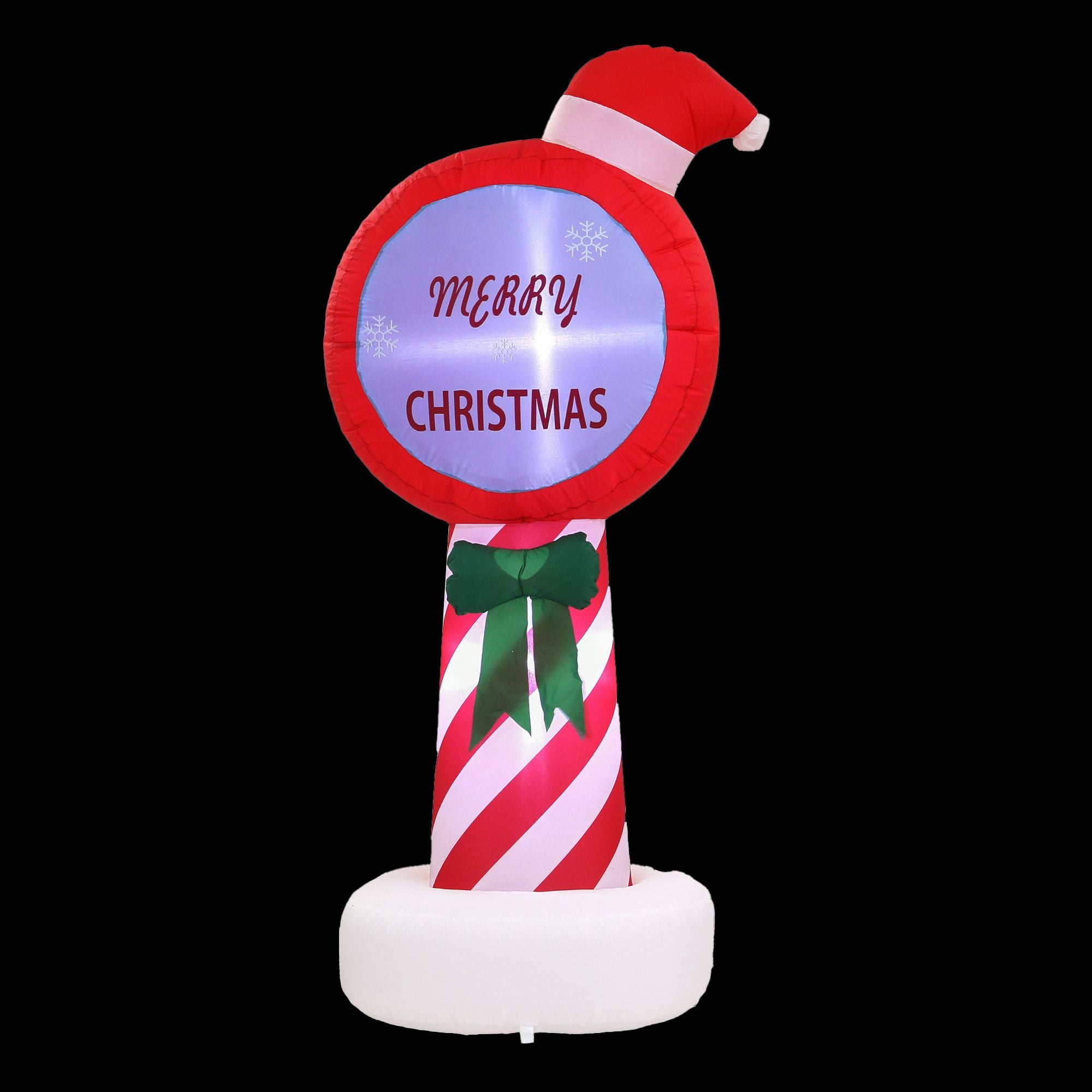 1.8m Merry Christmas Sign LED Christmas Inflatable