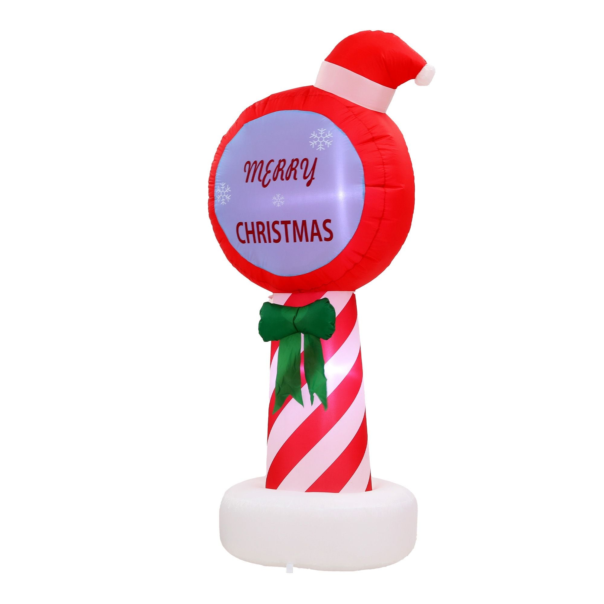 1.8m Merry Christmas Sign LED Christmas Inflatable