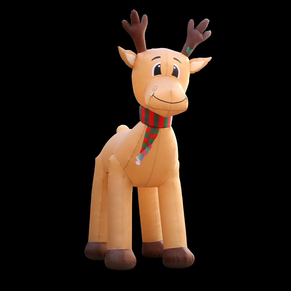 5m Giant Reindeer LED Christmas Inflatable