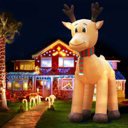 5m Giant Reindeer LED Christmas Inflatable
