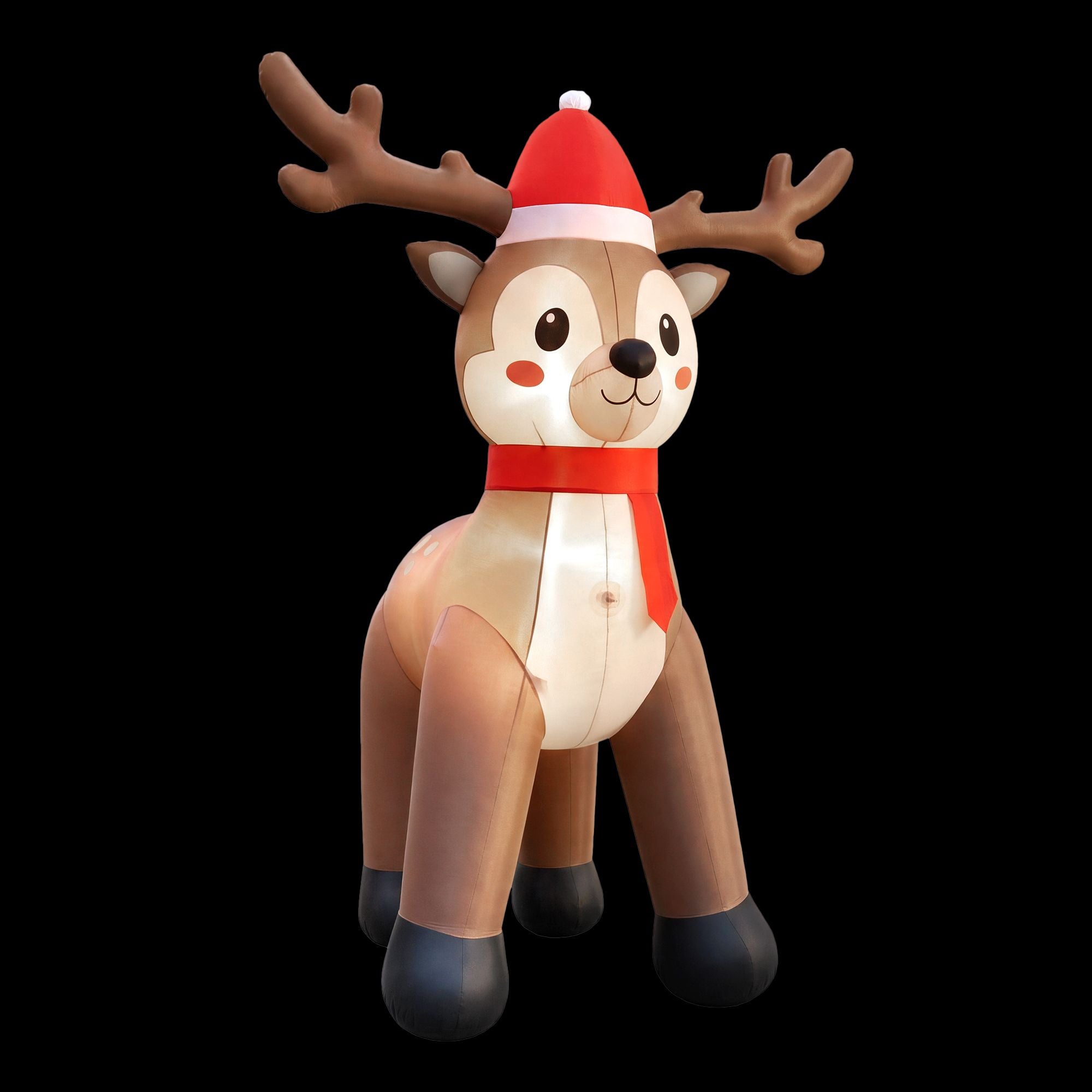 2.5m Reindeer LED Christmas Inflatable