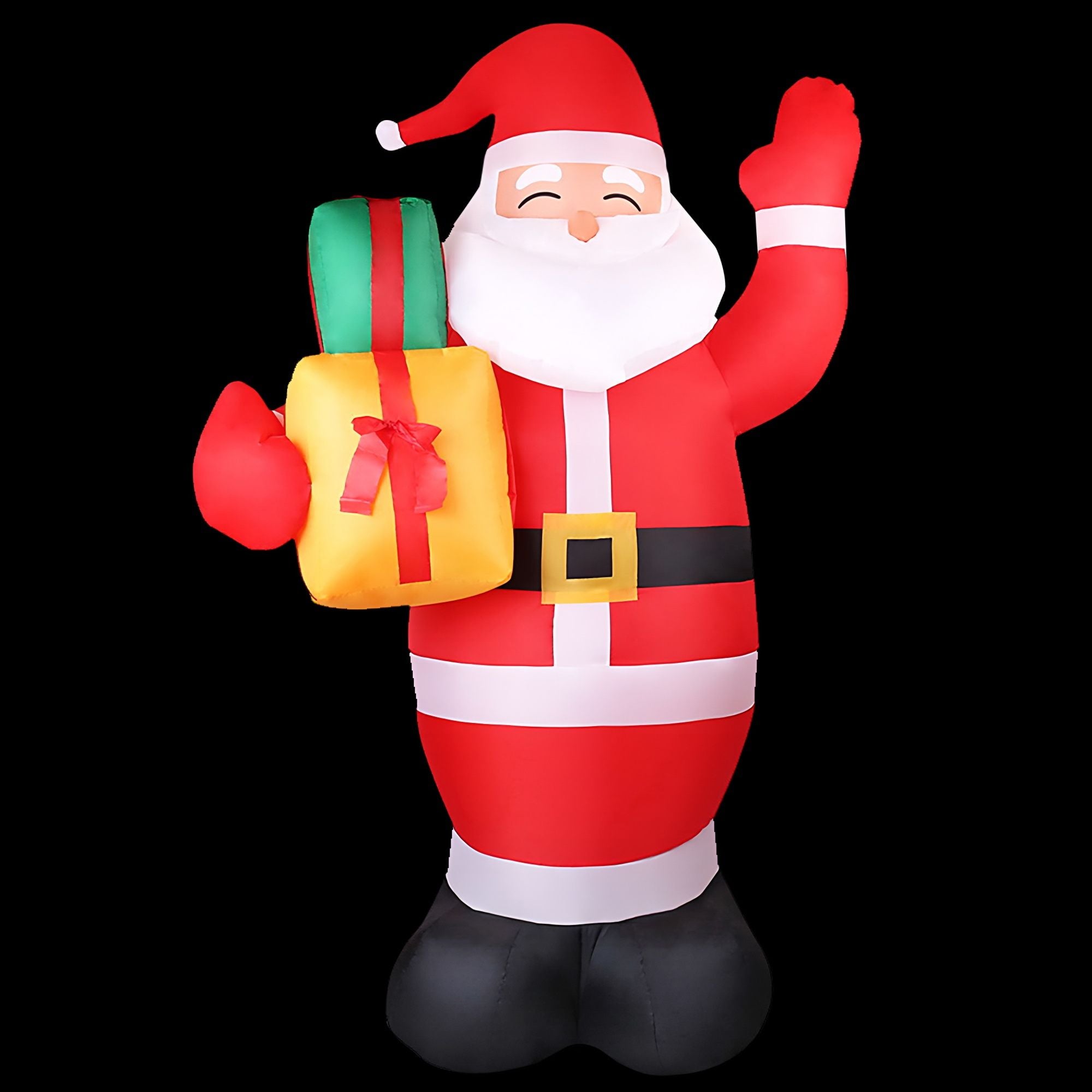 2.4m Waving Santa LED Christmas Inflatable
