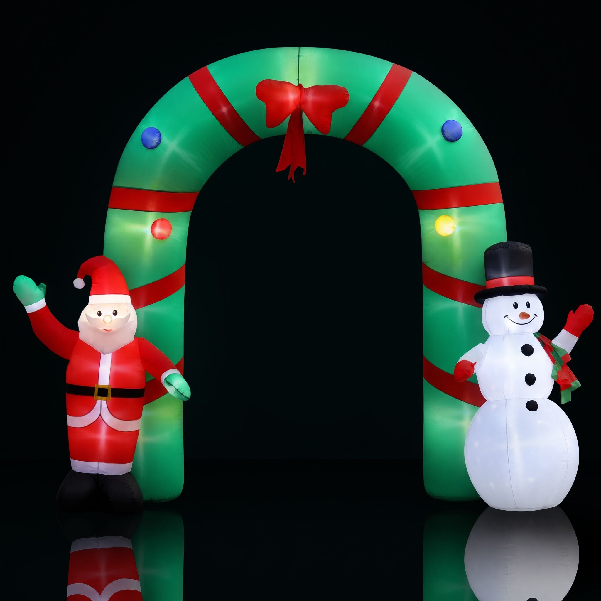 2.5m Christmas Archway LED Christmas Inflatable