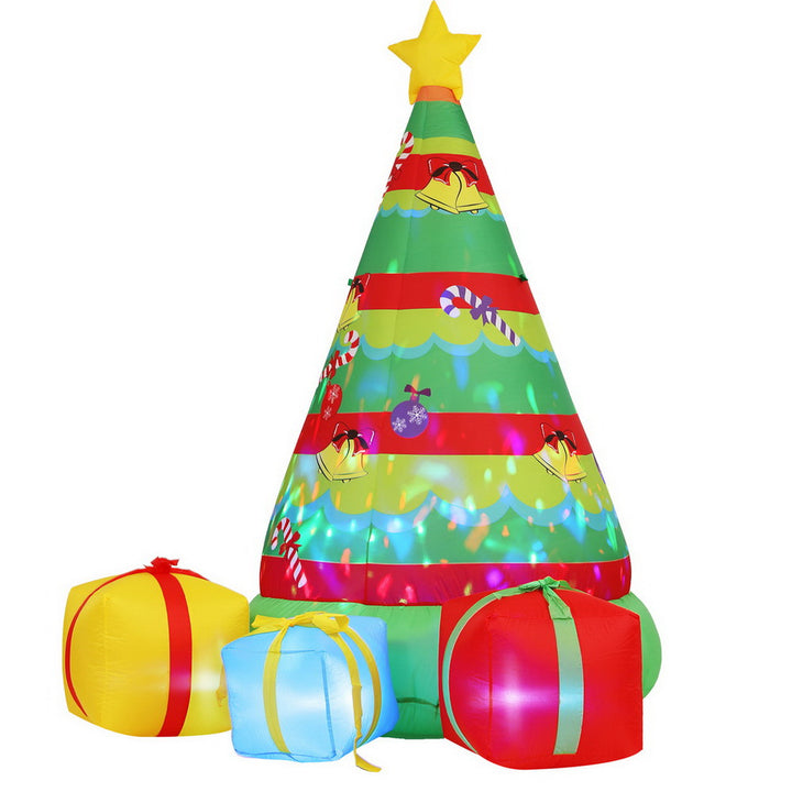 2.2M Decorative Christmas Tree LED Inflatable - Homecoze